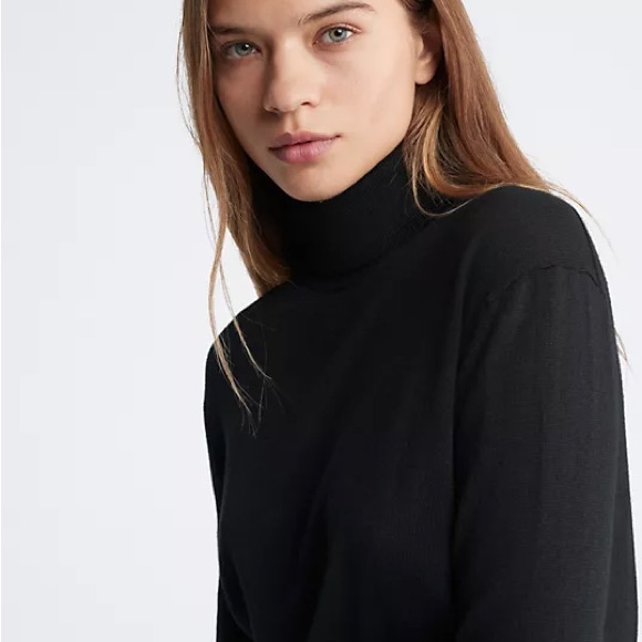Calvin Klein Merino Turtleneck Sweater - Picture 3 of 5